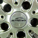 SCHNEIDER/シュナイダー A-TECH 17インチ アルミホイール/タイヤ 5穴 17×7J+7 114.3 2015年 4本