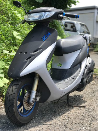 カスタム多数❗️ ライブDIO ZX  68cc ボアアップ ロンホイ ローダウン カーボン調仕様