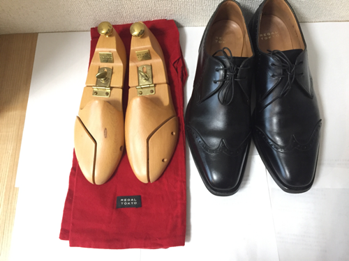 REGAL TOKYO ウイングチップ 26cm 専用シューツリー＆靴袋付