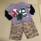 Baby Gap ロンT&ハーフパンツ セット 90㎝