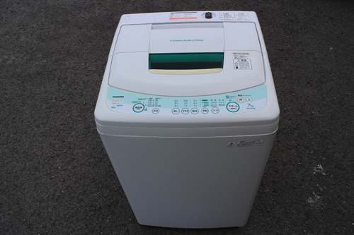 大容量　ＡＷ－５０７　ＴＯＳＨＩＢＡ　7㎏　洗濯機　売ります。