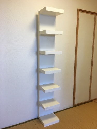 中古 Ikeaイケア 壁面取付 平置可能 棚 白 名古屋の家具の中古あげます 譲ります ジモティーで不用品の処分