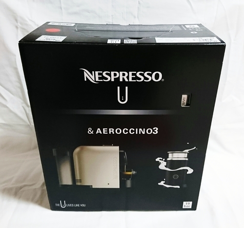 NESPRESSO　U　＆AEROCCINO3　未使用新品　おまけカプセル付き