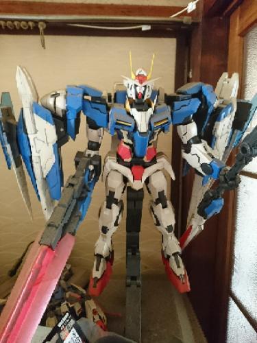 素組みPGダブルオーライザー