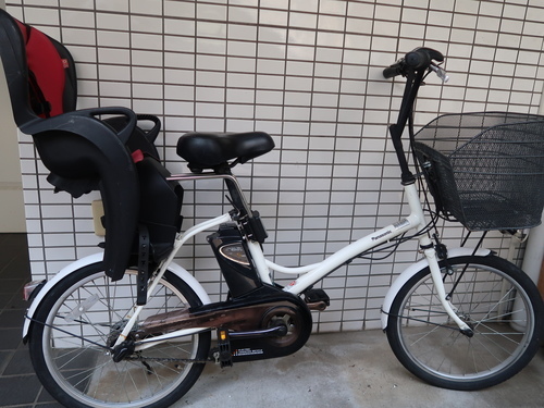 電動自転車 シュガードロップ BE-ENCS03 + 専用充電器 リチウム2個付き 子供のせ付き