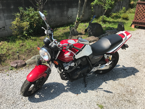 バイク (HONDA CB400SF VTECIII)