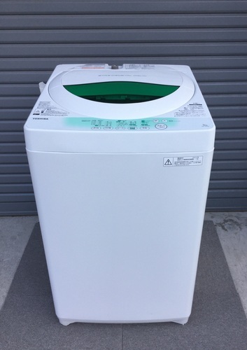 ＜新品同様・極美品＞TOSHIBA 東芝・全自動洗濯機（風乾燥）AW-705＊5.0Kg