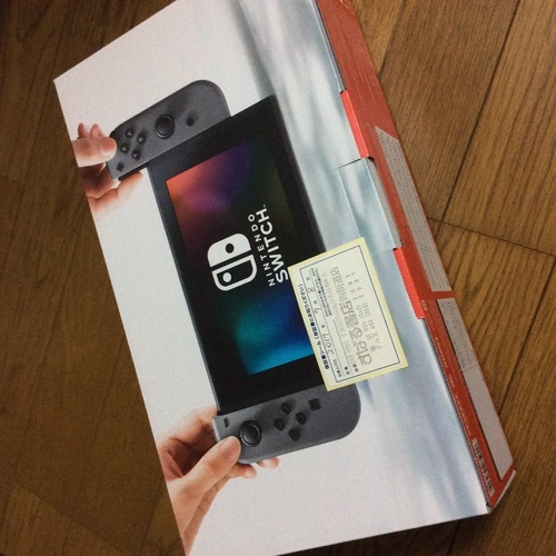 【終了】任天堂スイッチ本体  グレー 新品未開封7/8購入