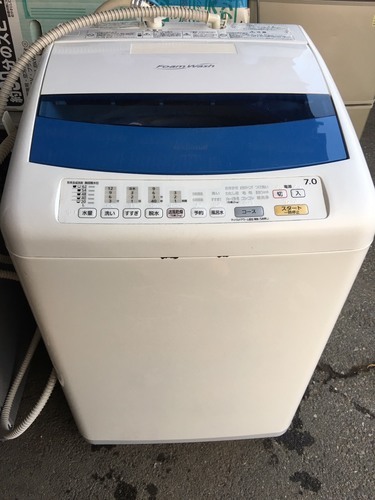 ナショナル風乾燥付洗濯機２００７年７キロ