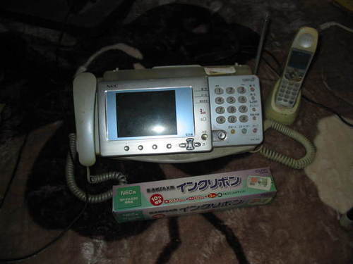 FAX電話