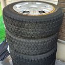 【取りに来れる方限定】タイヤ付き鉄ホイール195/65R15