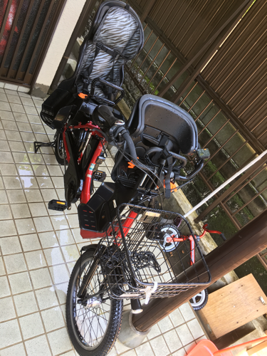 子供乗せ３人乗り電動自転車
