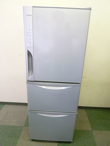 HITACHI 日立 265L 3ドア 冷凍冷蔵庫 真空チルド R-K270EV 2014年製