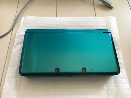 【取引完了】【美品】ニンテンドー3DS アクアブルー