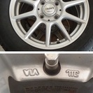 スタッドレスタイヤ　１７５/６５Ｒ１４　アルミホイール　3日間だけ　ブリジストン　タイヤ　スマート　ホイール　夏だから安く