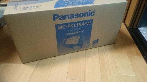 【新品・未開封】Panasonic製掃除機 MC-PKL16A-W