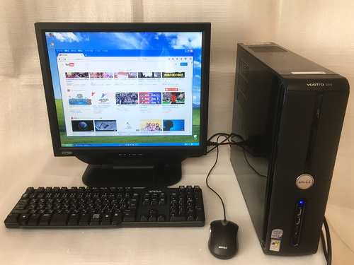 [整備済]DELL　デスクトップPC一式（Core2Duo）すぐに使えます。