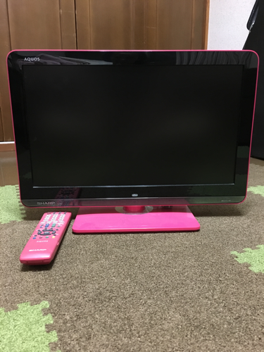 AQUOS テレビ ピンク