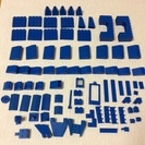 レゴ　LEGO　青色パーツ　レア部品含めて　530g