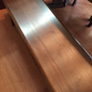 ダイニングテーブル 4点セット 無垢