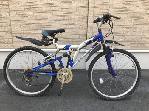 バレリアーノI マットブルー 26型 中古 自転車 買取 6段変速