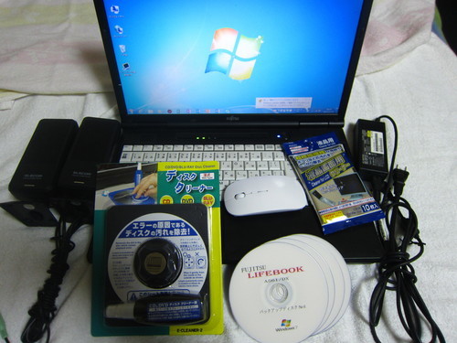 15.6 ワイド液晶 富士通 FMV A561/DX 第2世代Corei5 2520M 4GB 250G 無線LAN Wi-Fi Windows7 MicroSoft Office2016有 おまけ多数付