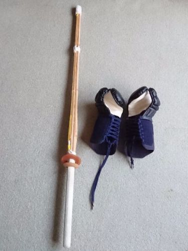 剣道竹刀、小手