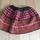 《値下げ》アンティーク モン族の刺繍のスカート(幼児)