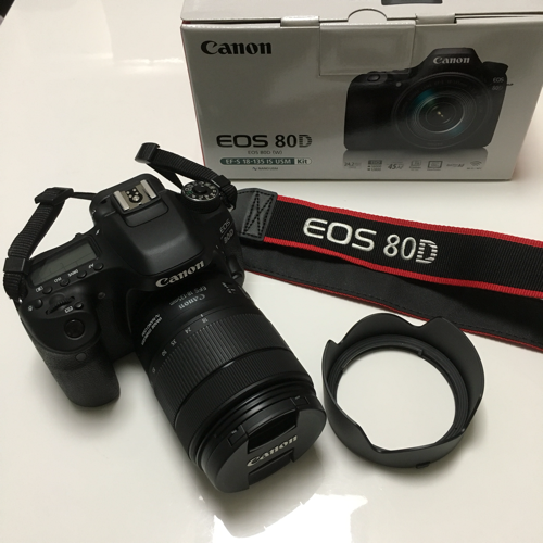 Canon EOS 80D すぐに使えるレンズキット 18-135