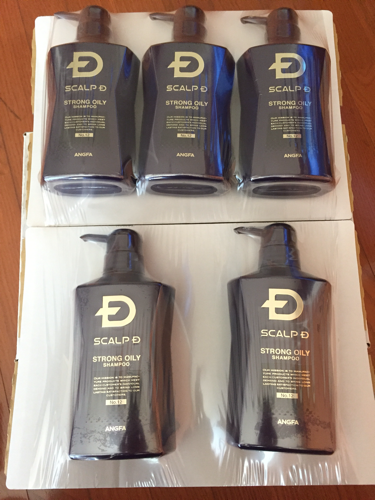 新品 アンファー スカルプ D STRONG OILY 5本