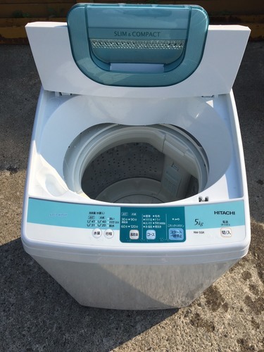 070602 全自動洗濯機 HITACHI 5.0kg