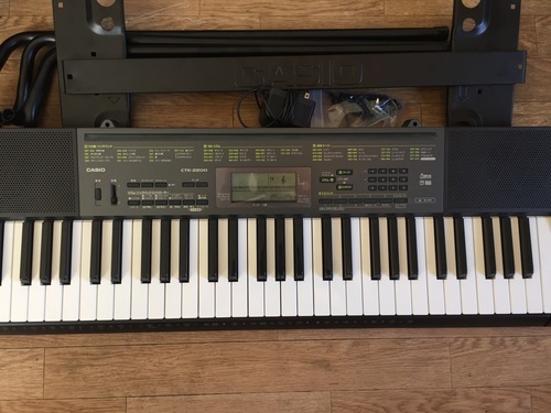 キーボード　カシオ　ctk-2200 専用スタンド付
