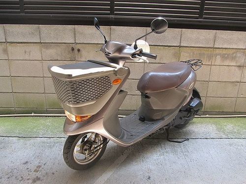 ★良好！SUZUKIレッツ4バスケット/新品バッテリー＆グリップ★東京/大田区【下取OK】