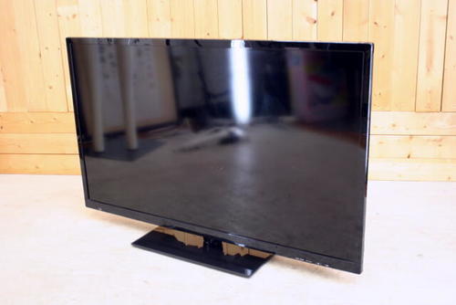●ジャンク　液晶テレビ　アズマ　LE-40FHD301　2015年製　40インチ　割れ　直接引取り歓迎　岐阜　部品取り