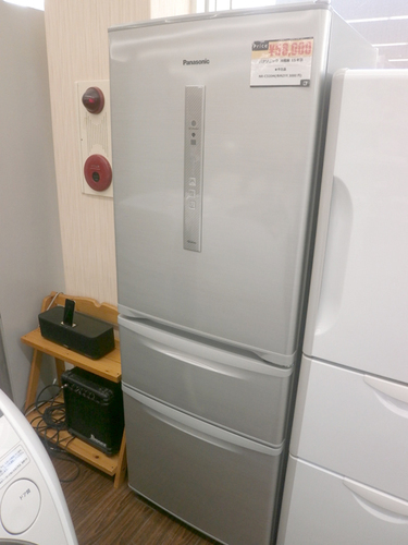 Panasonic 321L 冷凍冷蔵庫 NR-C32DM-S 2015年製 Amazon.co.jp: パナソニック 321L 3ドア冷蔵庫（シャイニング