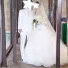 ウェディングドレス、パニエセット