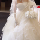 ウェディングドレス、パニエセット