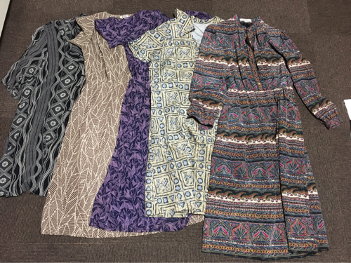 レトロなワンピース他 古着 リメイク Chubby Cat 新琴似のワンピースの中古 古着あげます 譲ります ジモティーで不用品の処分