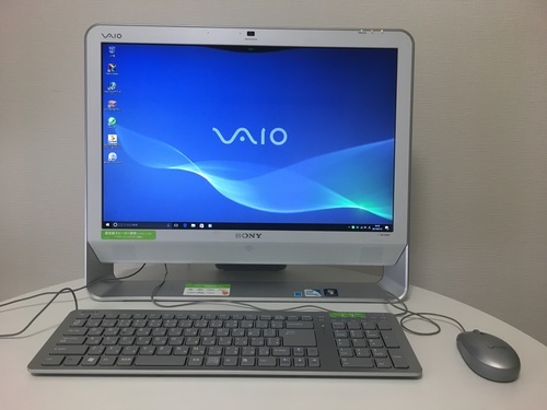 【中古美品】20インチ　一体型デスクトップ　SONY　VGC-JS54FB　取に来ていただける場合は3000円引き