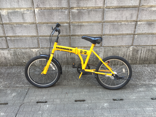 【予約中】HUMMER ハマー 自転車 20インチ 折りたたみ自転車