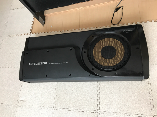 お気に入りの カロッツェリア サブウーファー TS-WX99A カーオーディオ ...
