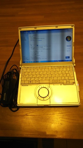 Panasonic Let's Note CF-N8(Windows7 Pro)MSOffice2007インストール済※オーディオインターフェース等おまけつき※
