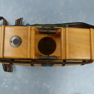 竹製磨き釣りビク