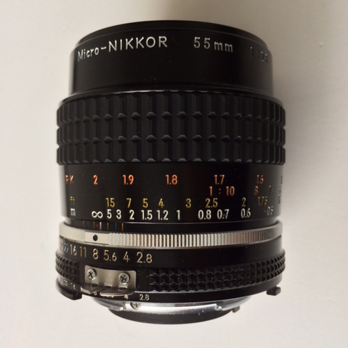 さらに値下げしました　Ai-s Micro-Nikkor  55mm f 2.8