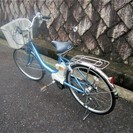 【中古美品】丸石 電動自転車 広島 ノーパンクタイヤ 内装3段 