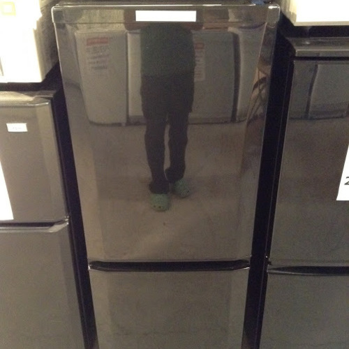 【期間限定30％OFF・全国送料無料・半年保証】冷蔵庫 2013年製 MITSUBISHI MR-P15W-B 中古
