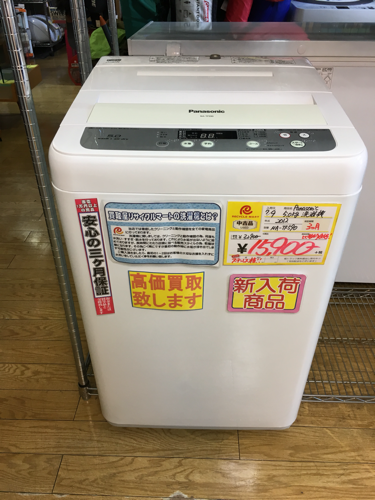 2012年製　Panasonicパナソニック 5.0kg洗濯機 NA-TF590