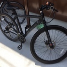 ＠売却済＠古湯温泉　ドッペルギャンガー　D8　軽量クロスバイク　自転車　前後ﾃﾞｨｽｸブレーキ