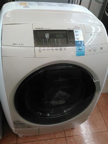 HITACHI 2013年式　９㎏ドラム式洗濯機　6㎏乾燥機付き