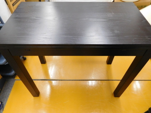 Ikea 伸縮式ダイニングテーブル 黒 Bjursta 50cm 90cm 高さ74cm とも 鴻池新田のテーブル ダイニングテーブル の中古あげます 譲ります ジモティーで不用品の処分